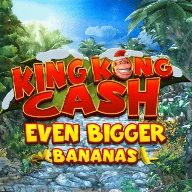 King kong Cash Even bigger Bananas Christmas logo