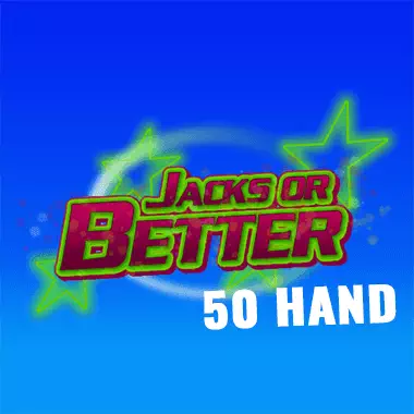 Jacks or Better 50 Hand logo
