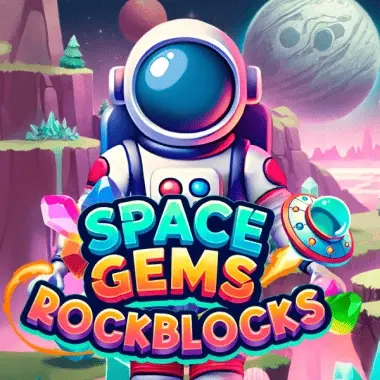 Space Gems Rockblocks logo